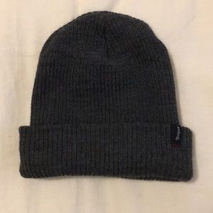 Brixton Gray beanie. Only worn once.